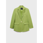 Blazer Costume Lin Mélangé