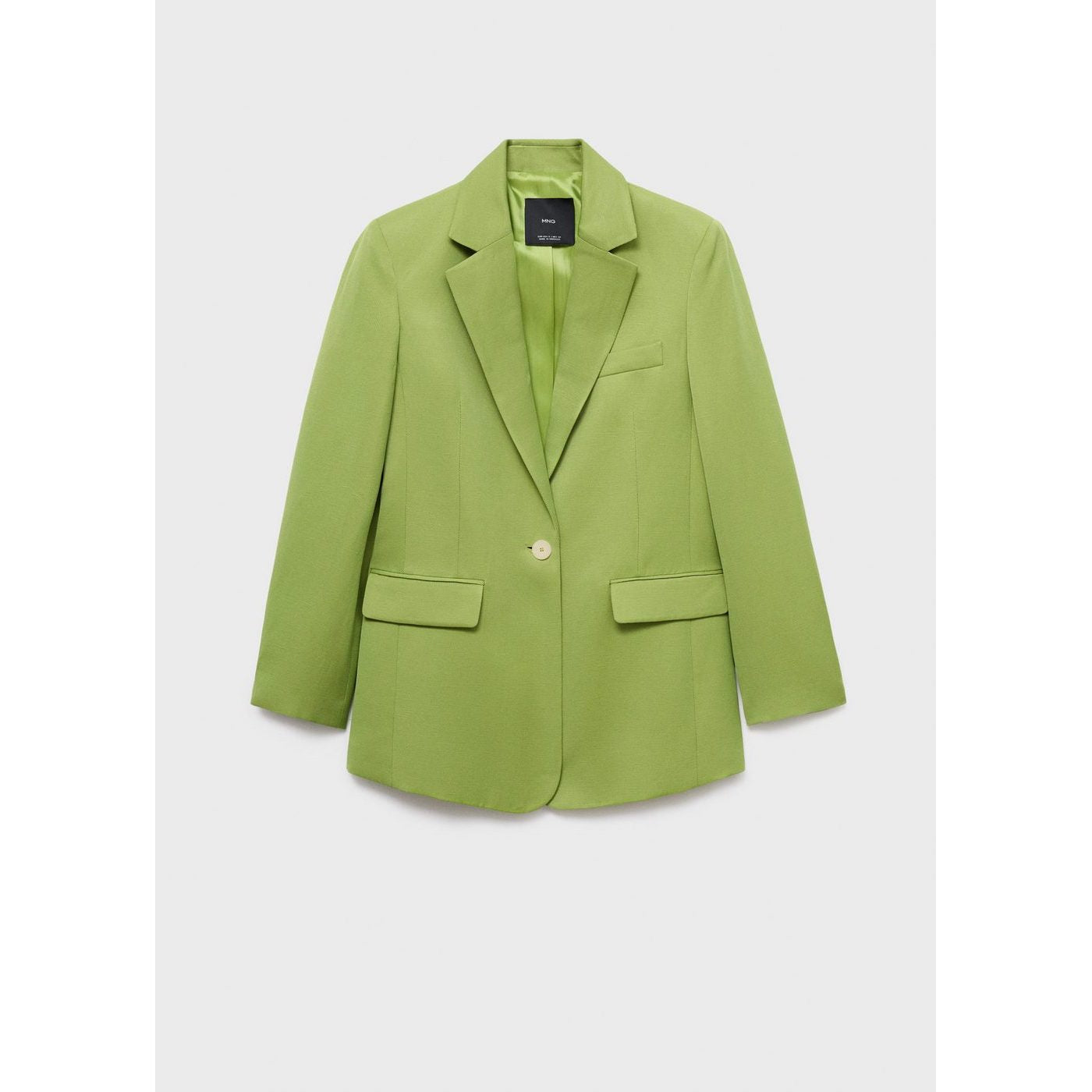 Blazer Costume Lin Mélangé