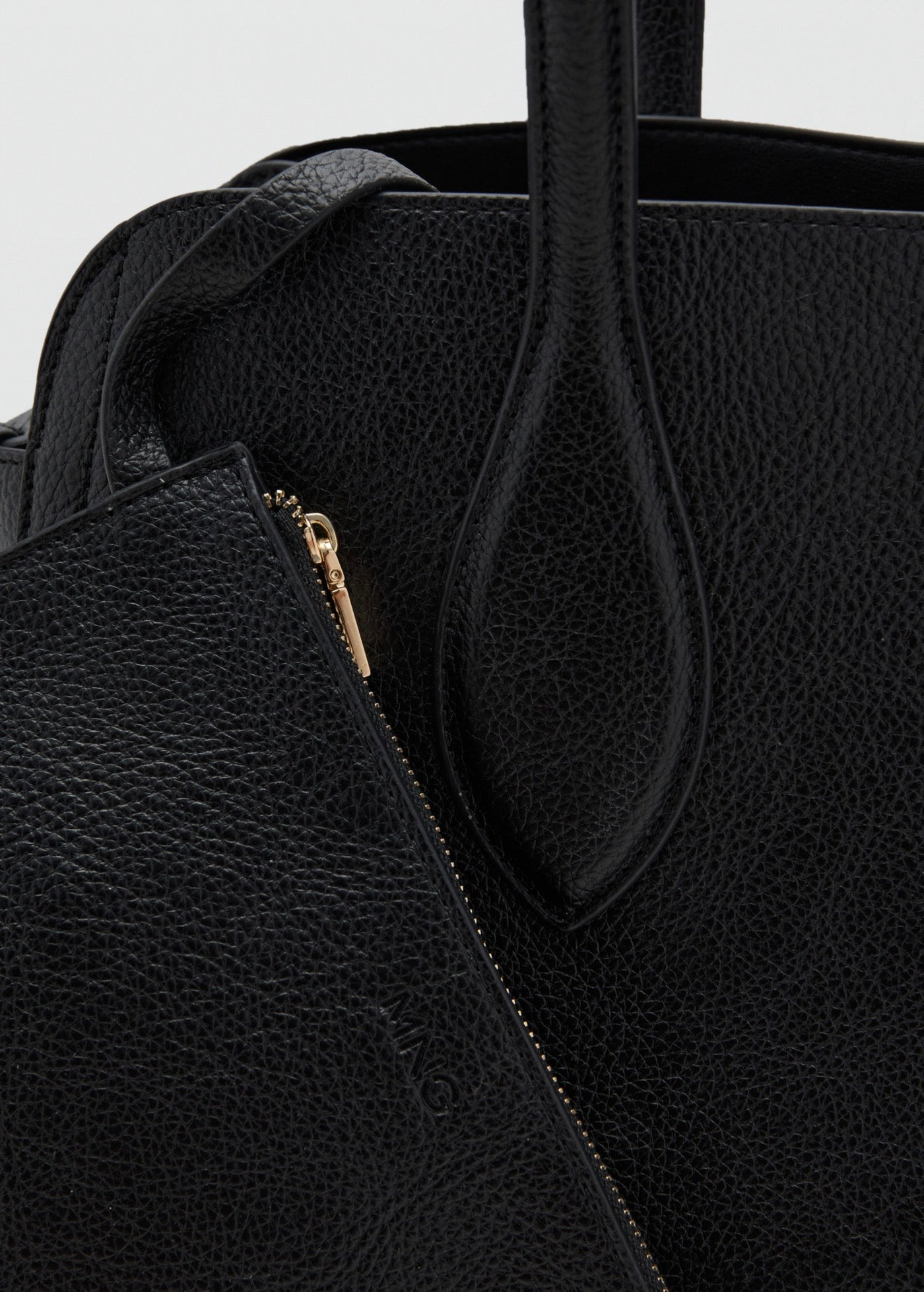 Sac Moyen Similicuir Effet Grainé