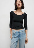 T-Shirt Manches Trois-Quarts