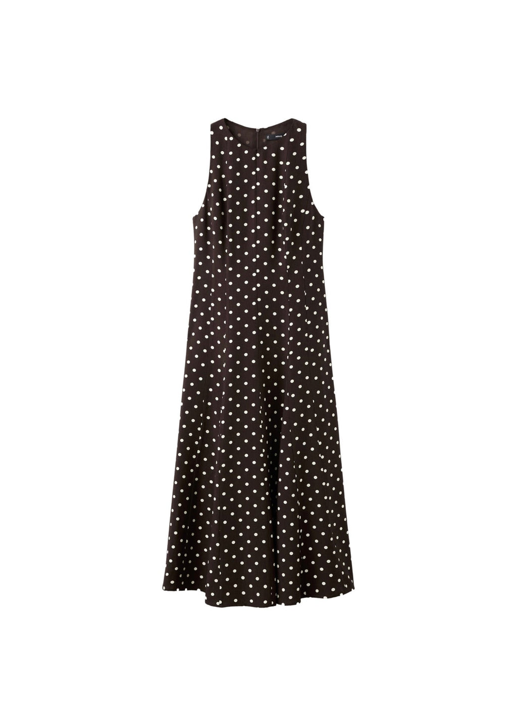 Robe À Pois Évasée