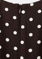 Robe À Pois Évasée