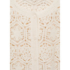 Cardigan Crochet Bas Festonné