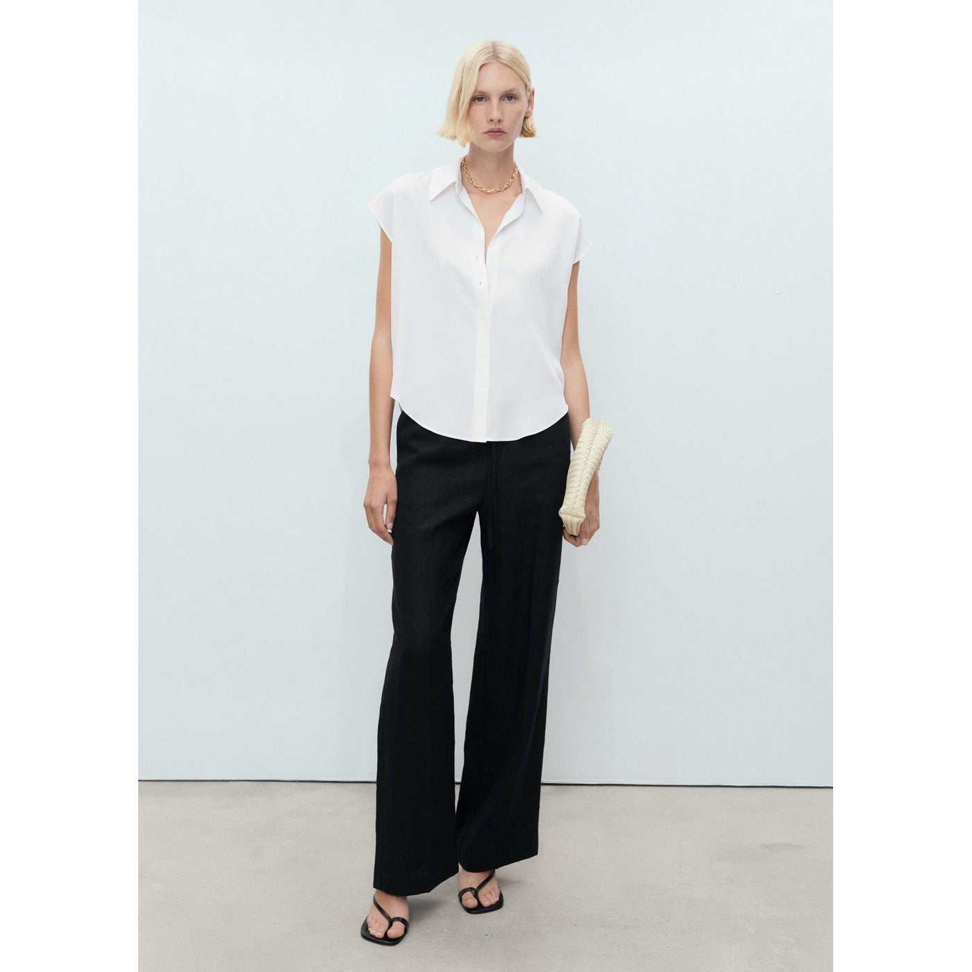 Chemise Lyocell Sans Manches