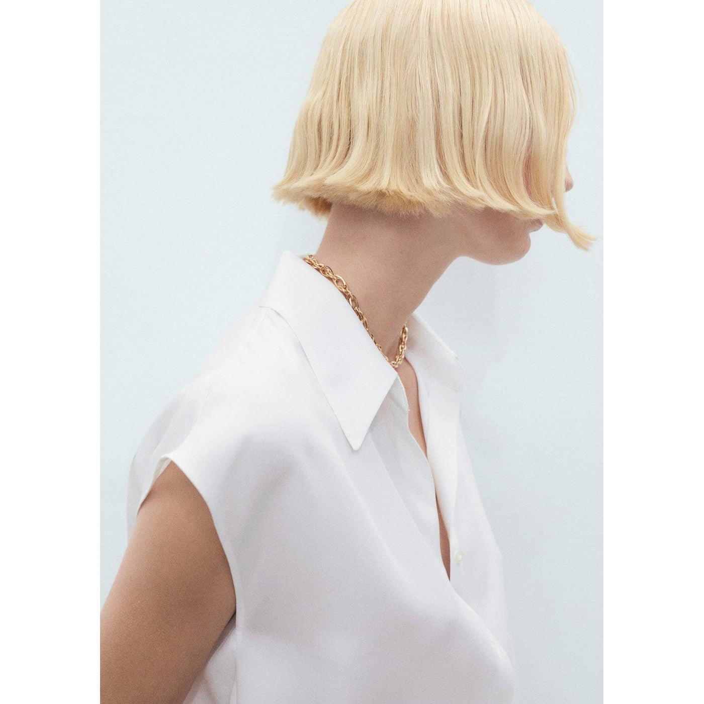 Chemise Lyocell Sans Manches