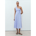 Robe Rayures Asymétrique