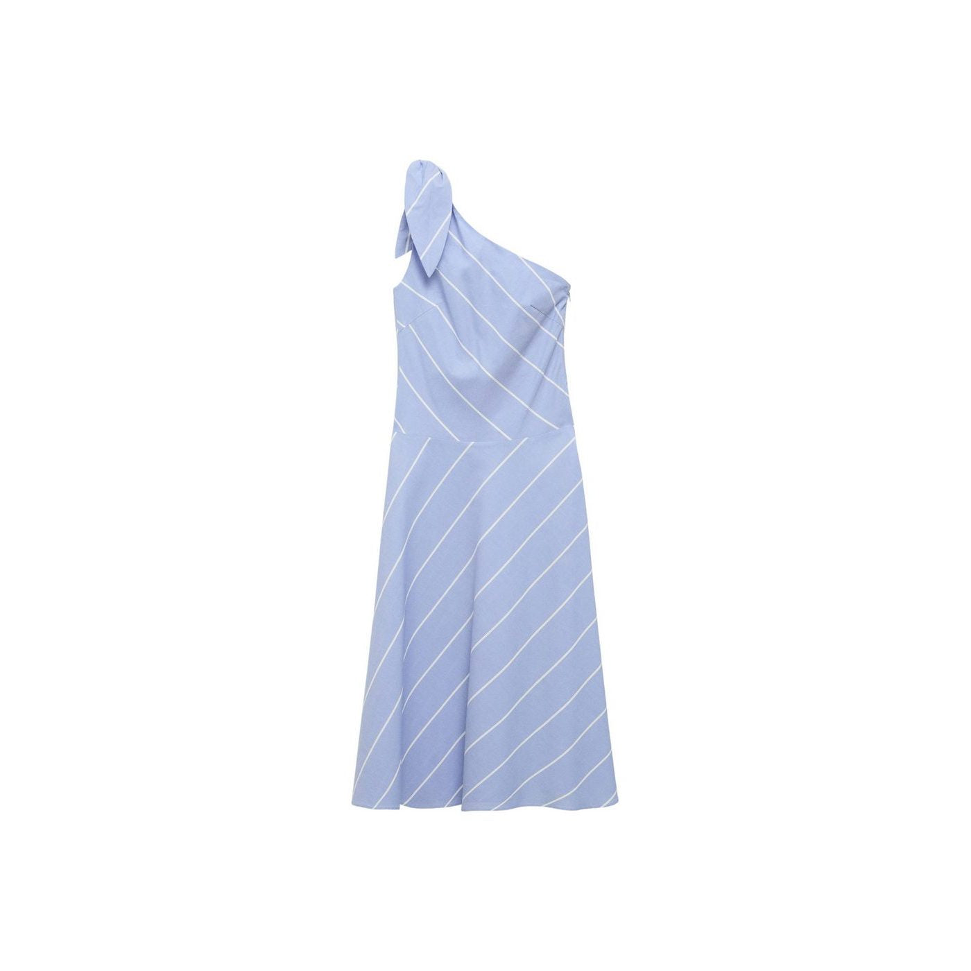 Robe Rayures Asymétrique