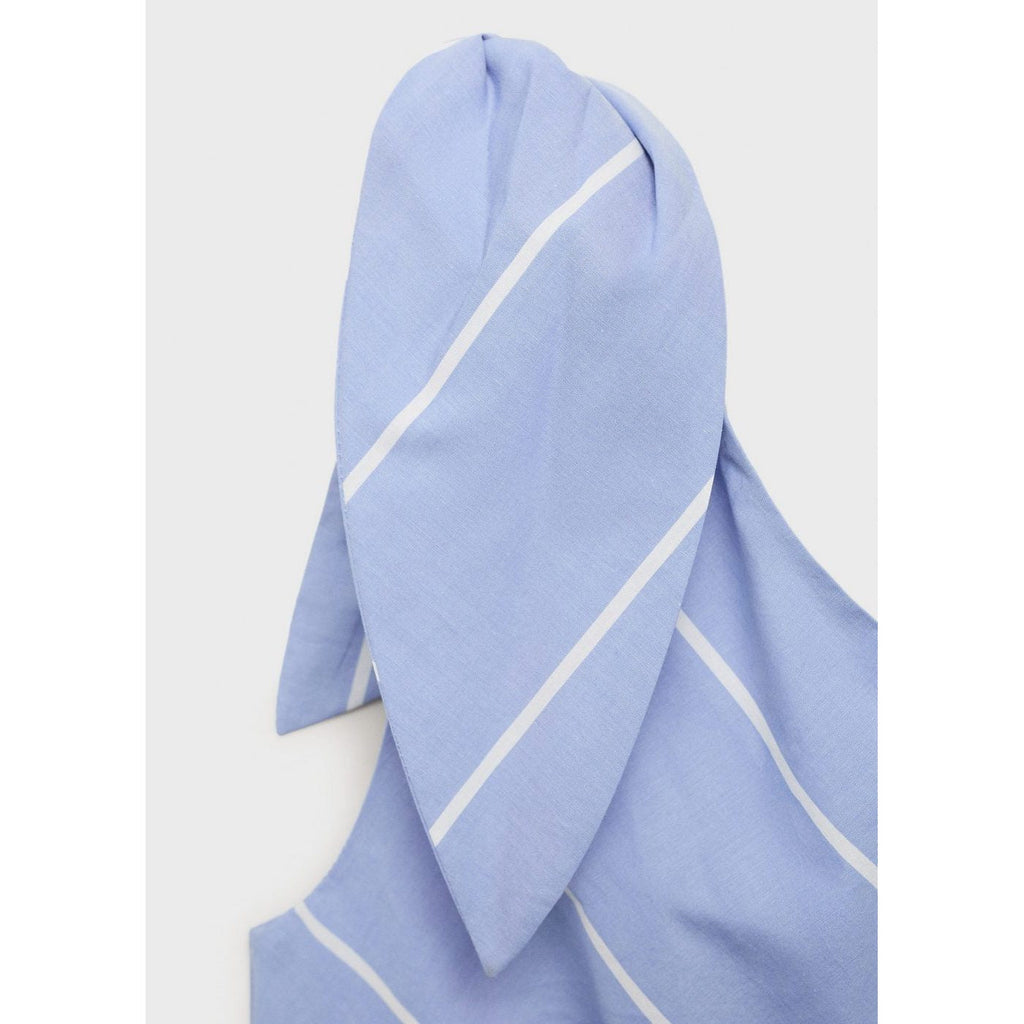 Robe Rayures Asymétrique