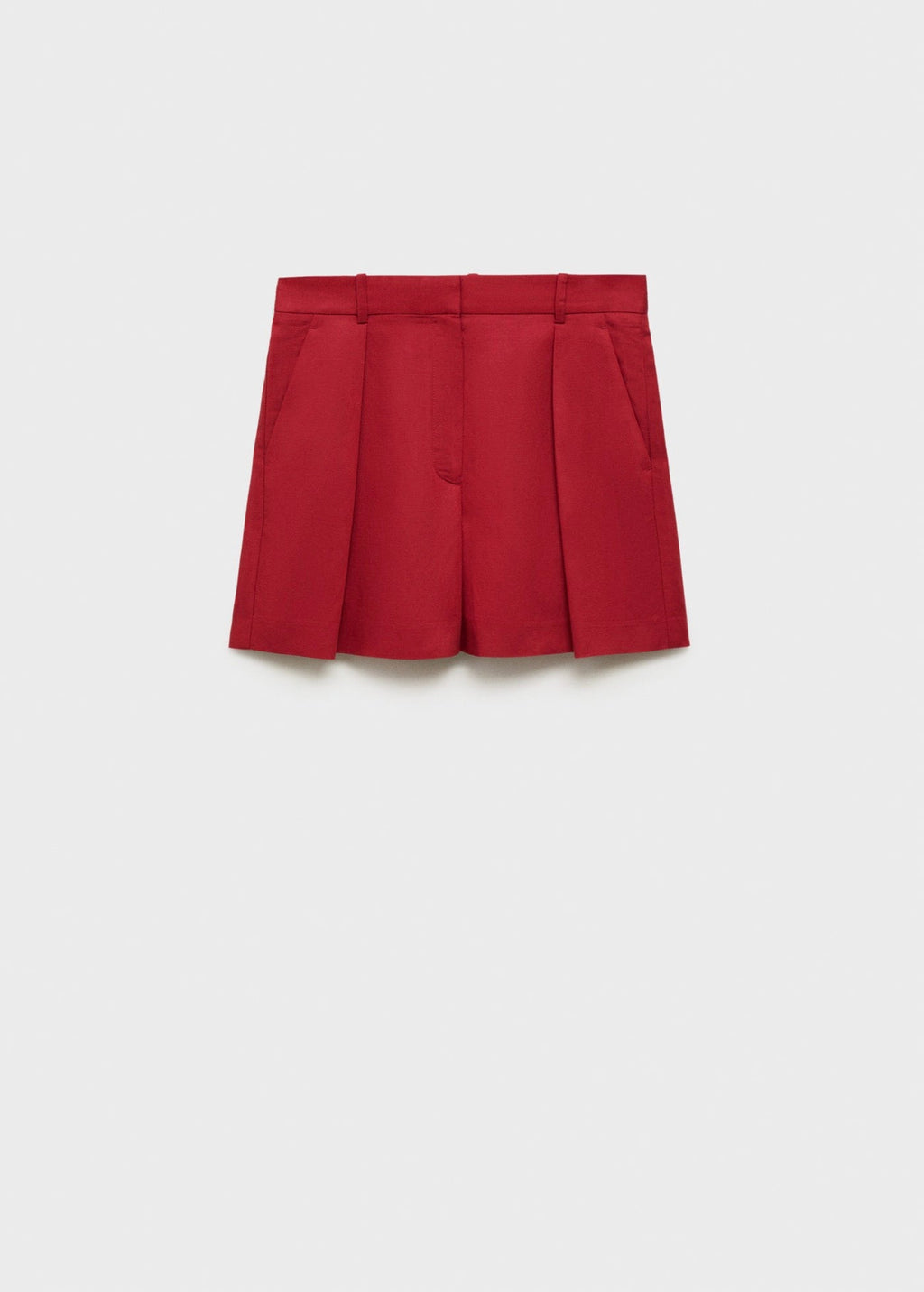 Bermuda De Costume Lin Mélangé