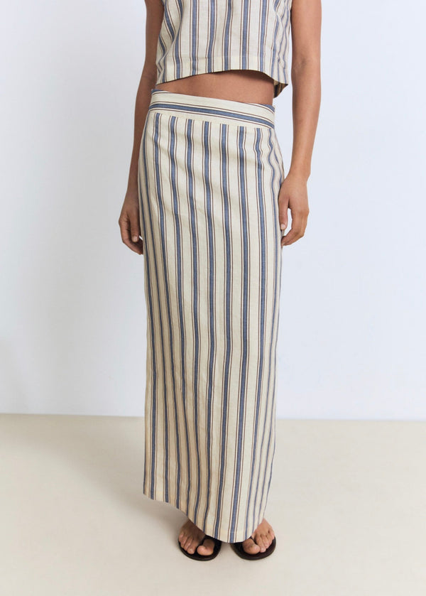 Jupe Lin Rayée