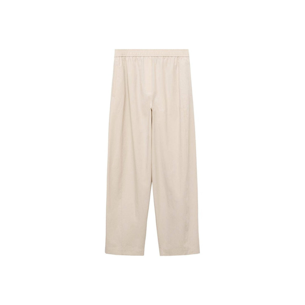 Pantalon Paperbag En Coton