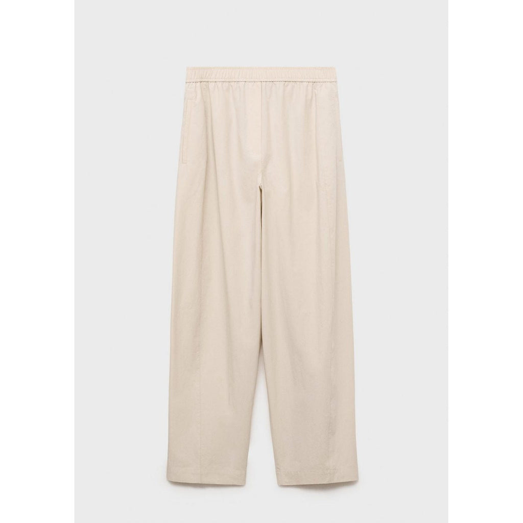 Pantalon Paperbag En Coton