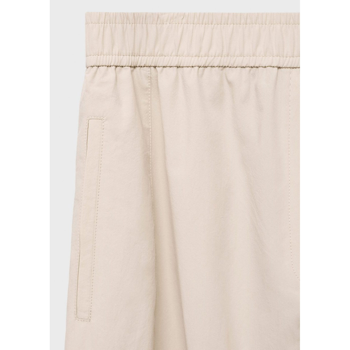 Pantalon Paperbag En Coton