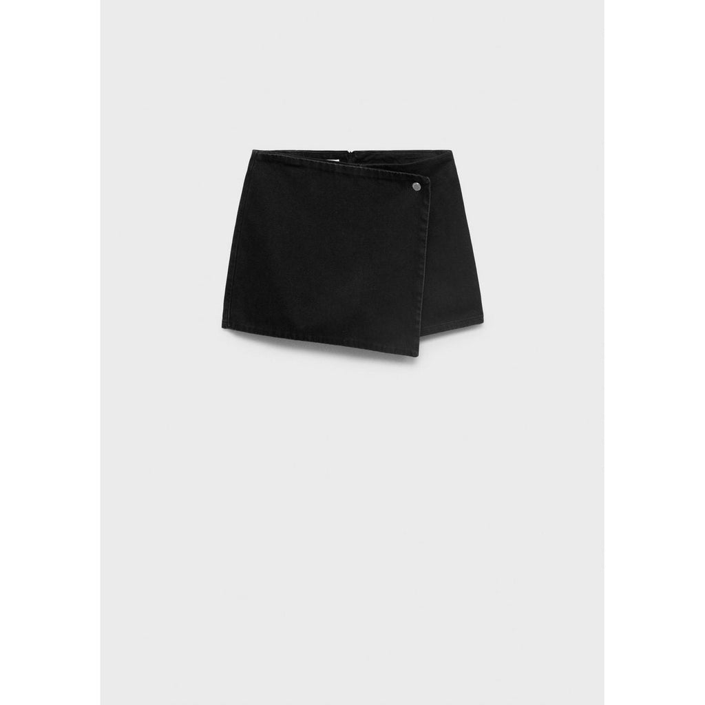 Jupe Short En Jean Croisée