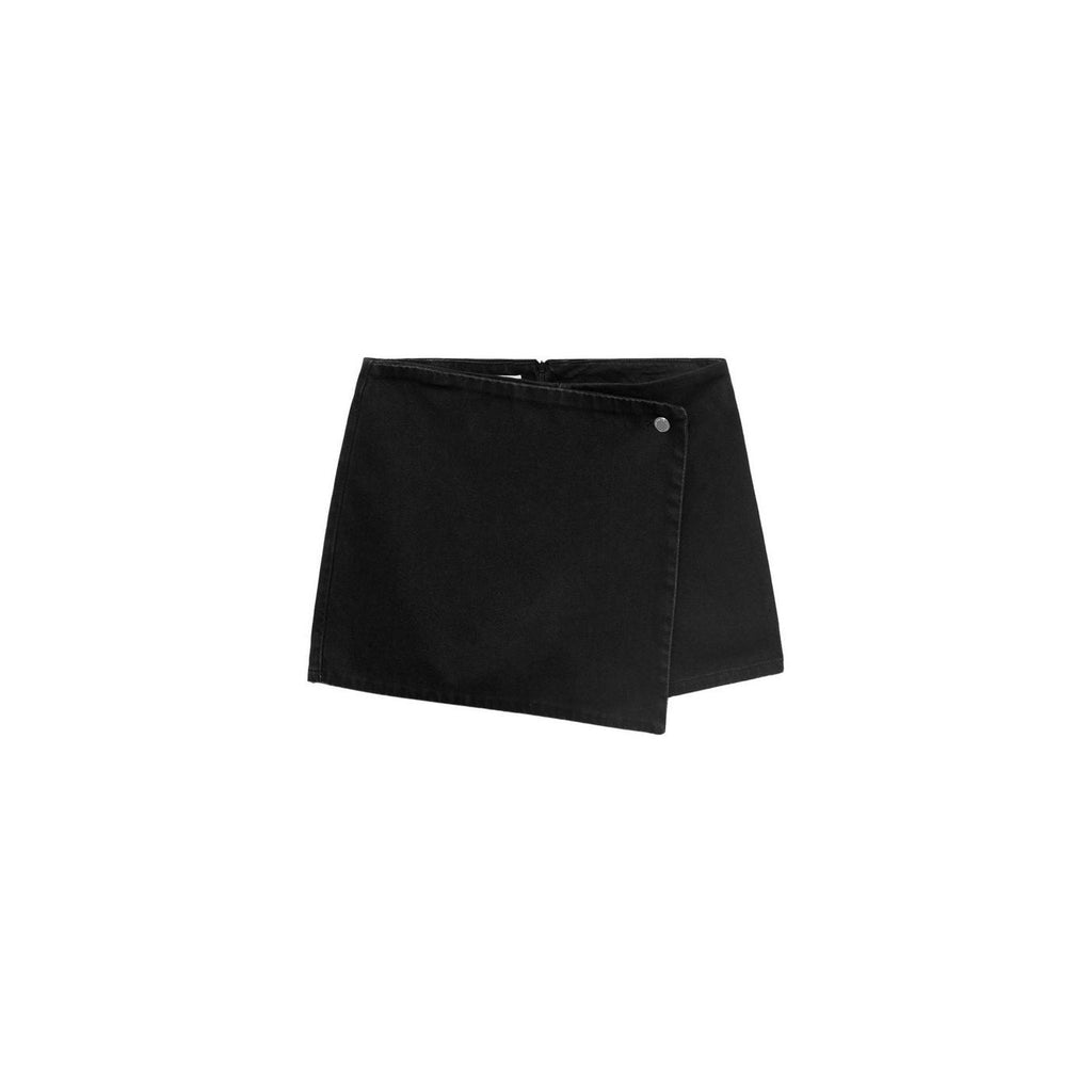 Jupe Short En Jean Croisée
