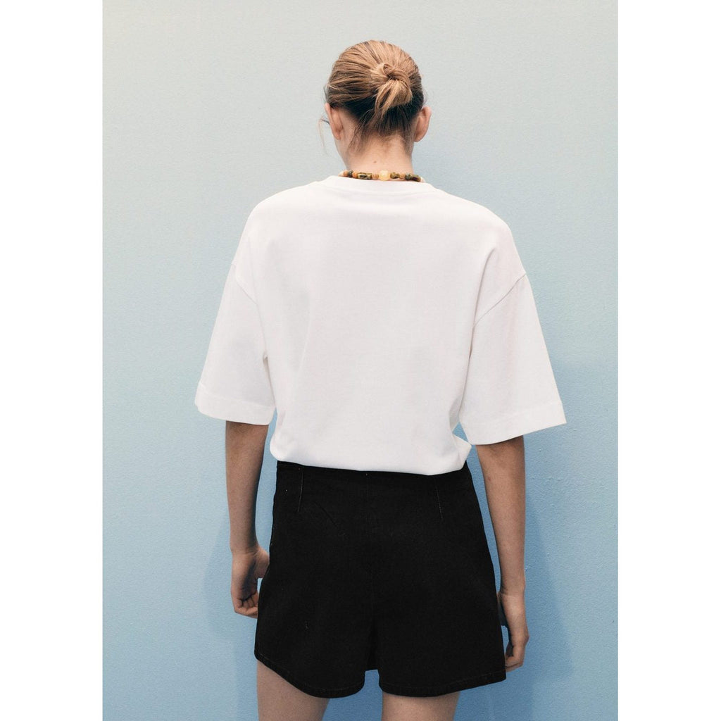 Jupe Short En Jean Croisée