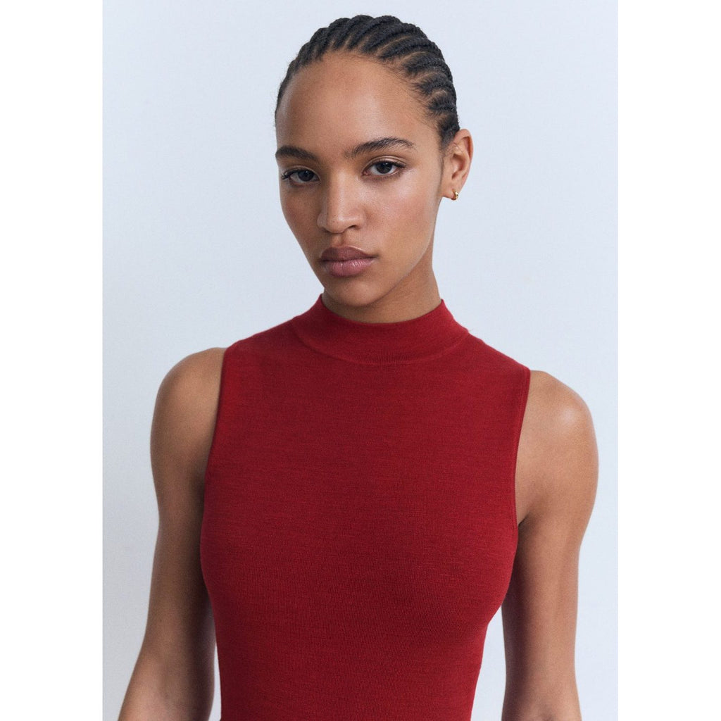 Robe Maille Fine Évasée