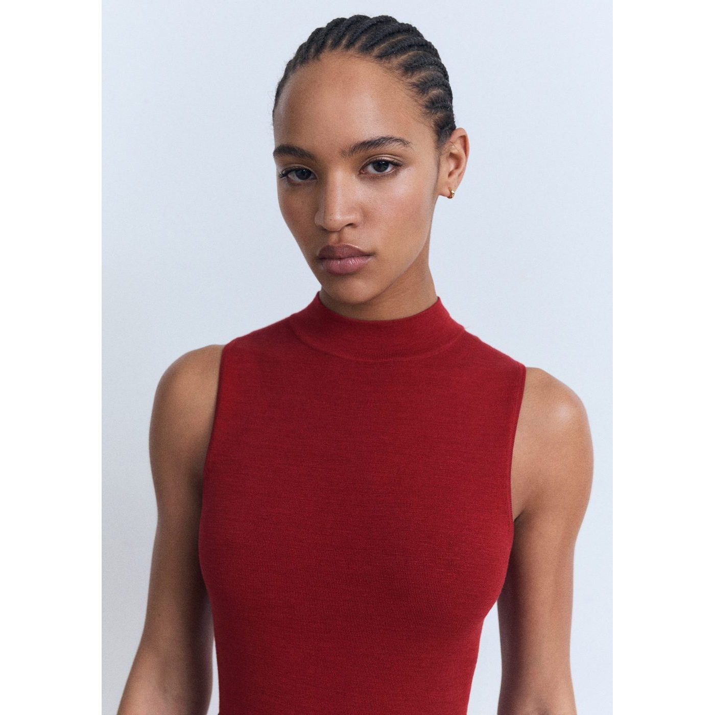 Robe Maille Fine Évasée