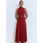 Robe Maille Fine Évasée
