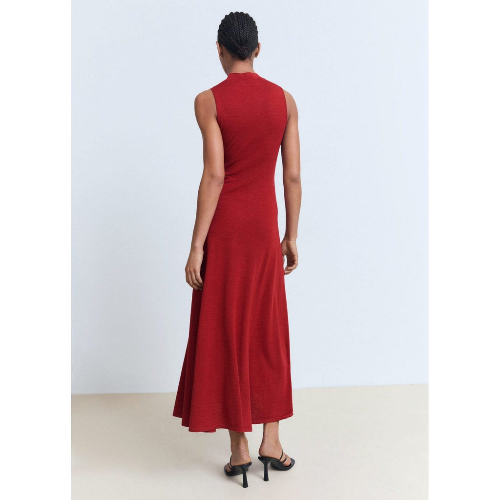 Robe Maille Fine Évasée