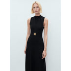 Robe Maille Fine Évasée