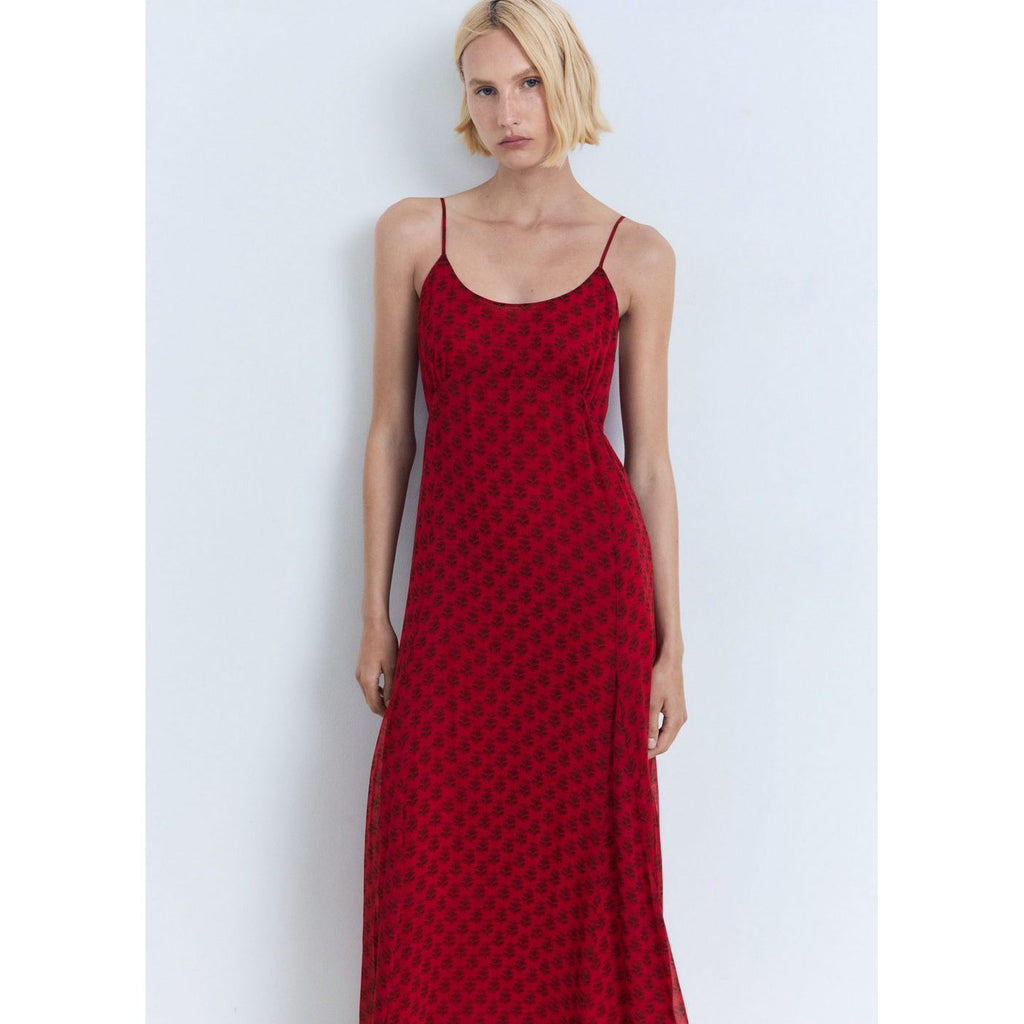 Robe Gaze À Imprimé Floral