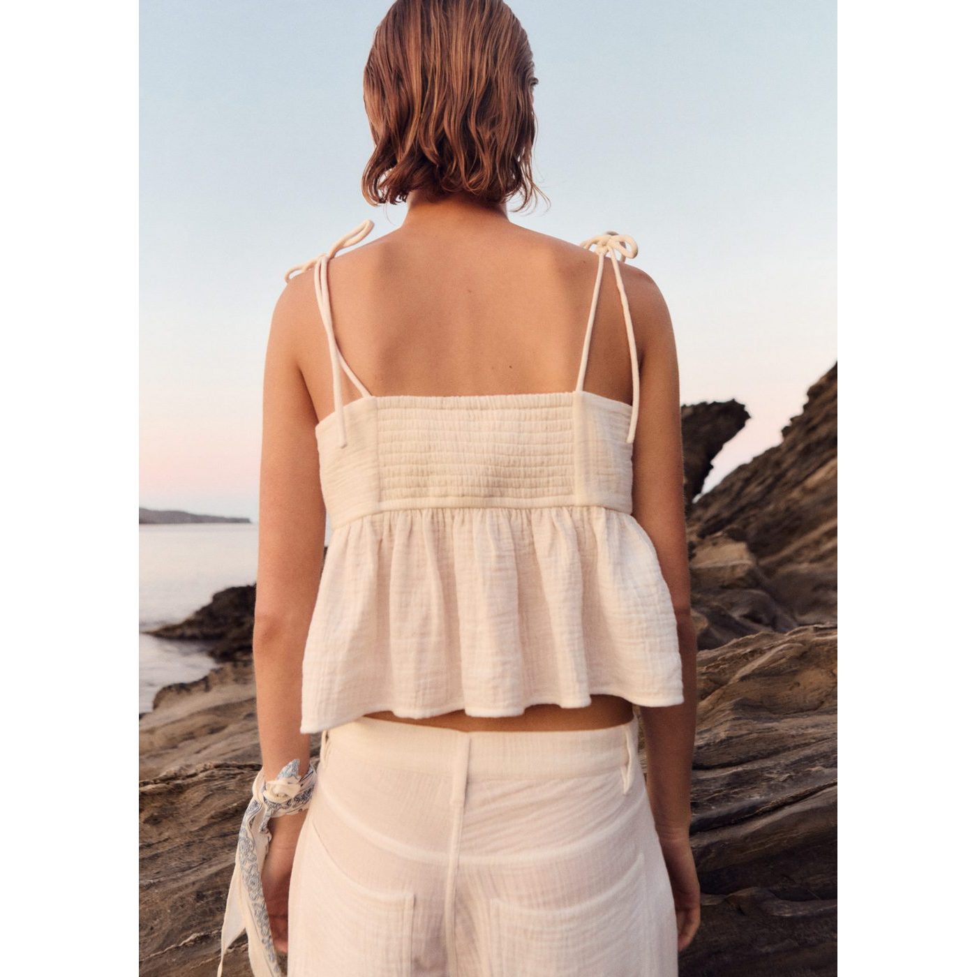 Top Coton Volant