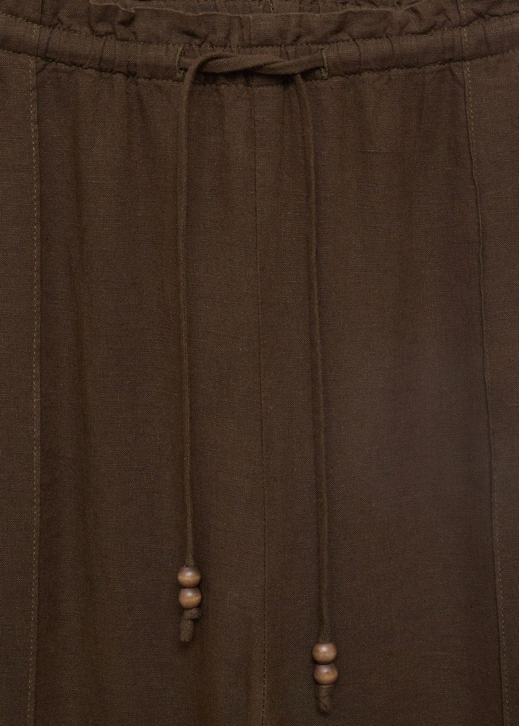 Pantalon Lin Taille Élastique