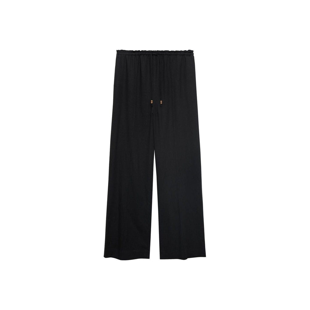 Pantalon Lin Taille Élastique