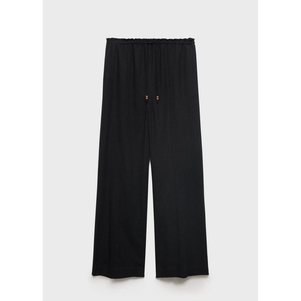 Pantalon Lin Taille Élastique