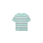 Pull À Manches Courtes À Rayures Combinées