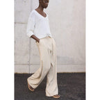 Pantalon Wideleg Pinces