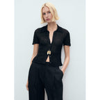 Pantalon Wideleg Pinces