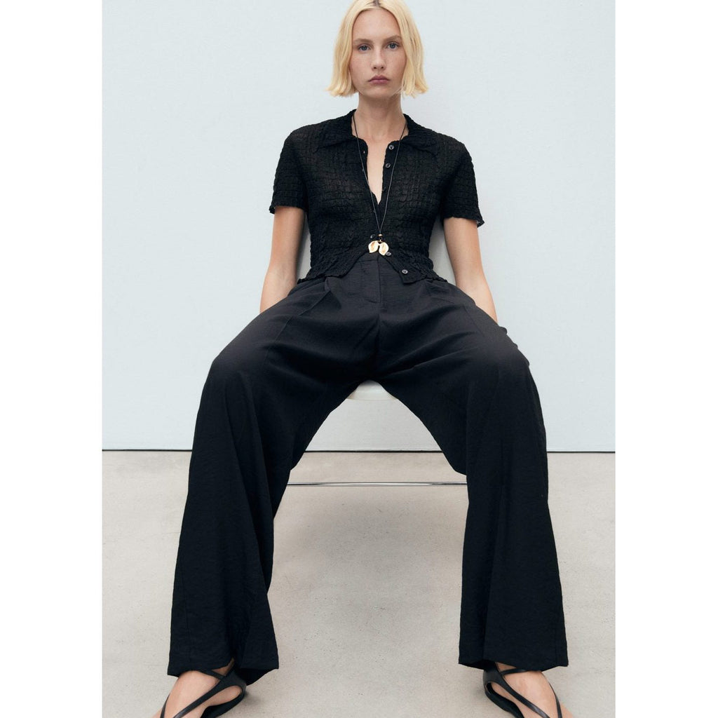 Pantalon Wideleg Pinces