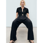 Pantalon Wideleg Pinces