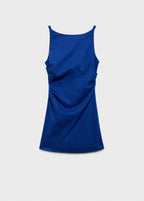 Robe En Lin Drapé