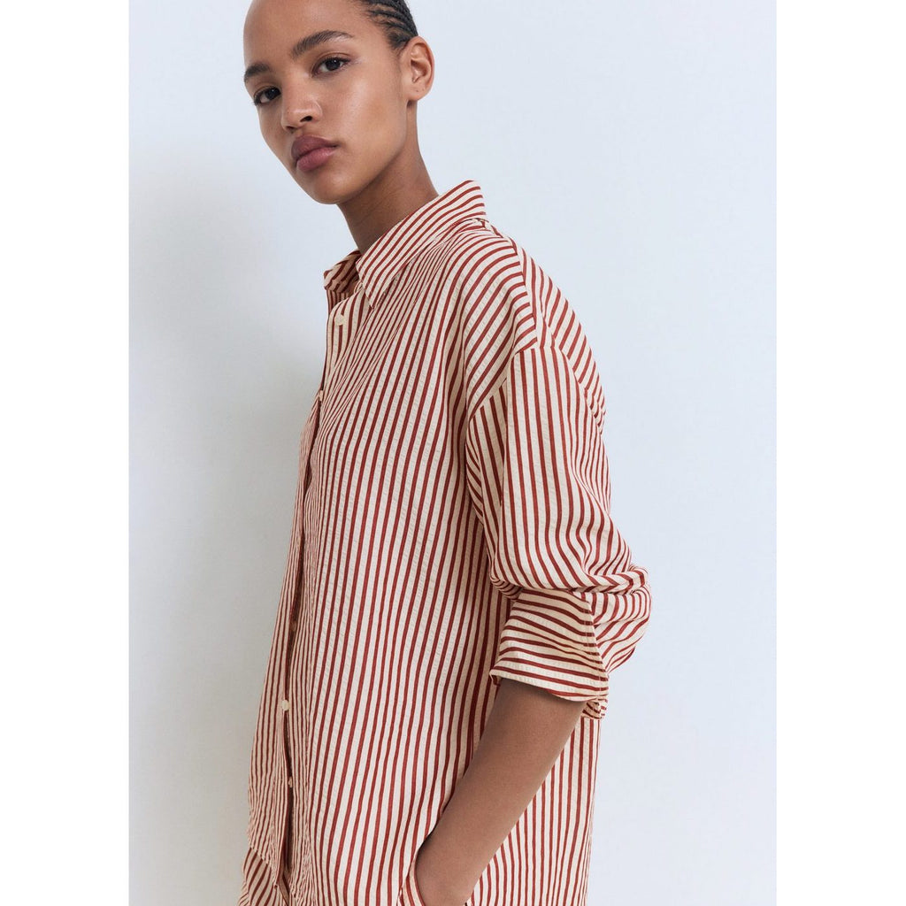 Chemise Droite Rayures
