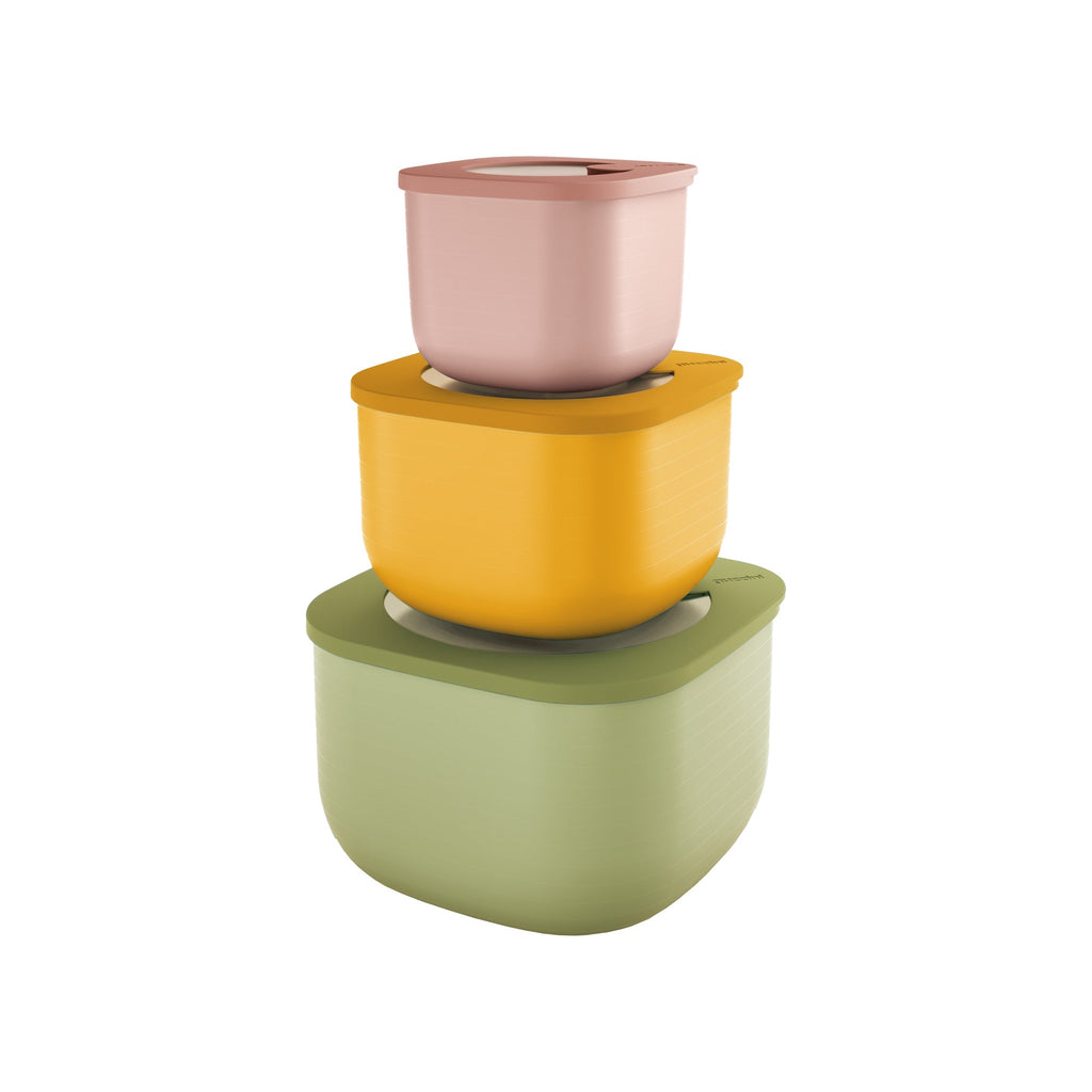 Set De 3 Grands Récipients 'Eco Store&More' "Food Storage"