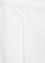 Short En Jean Bas Effiloché Pinces
