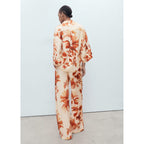 Chemise Palmier Manches Trois Quarts