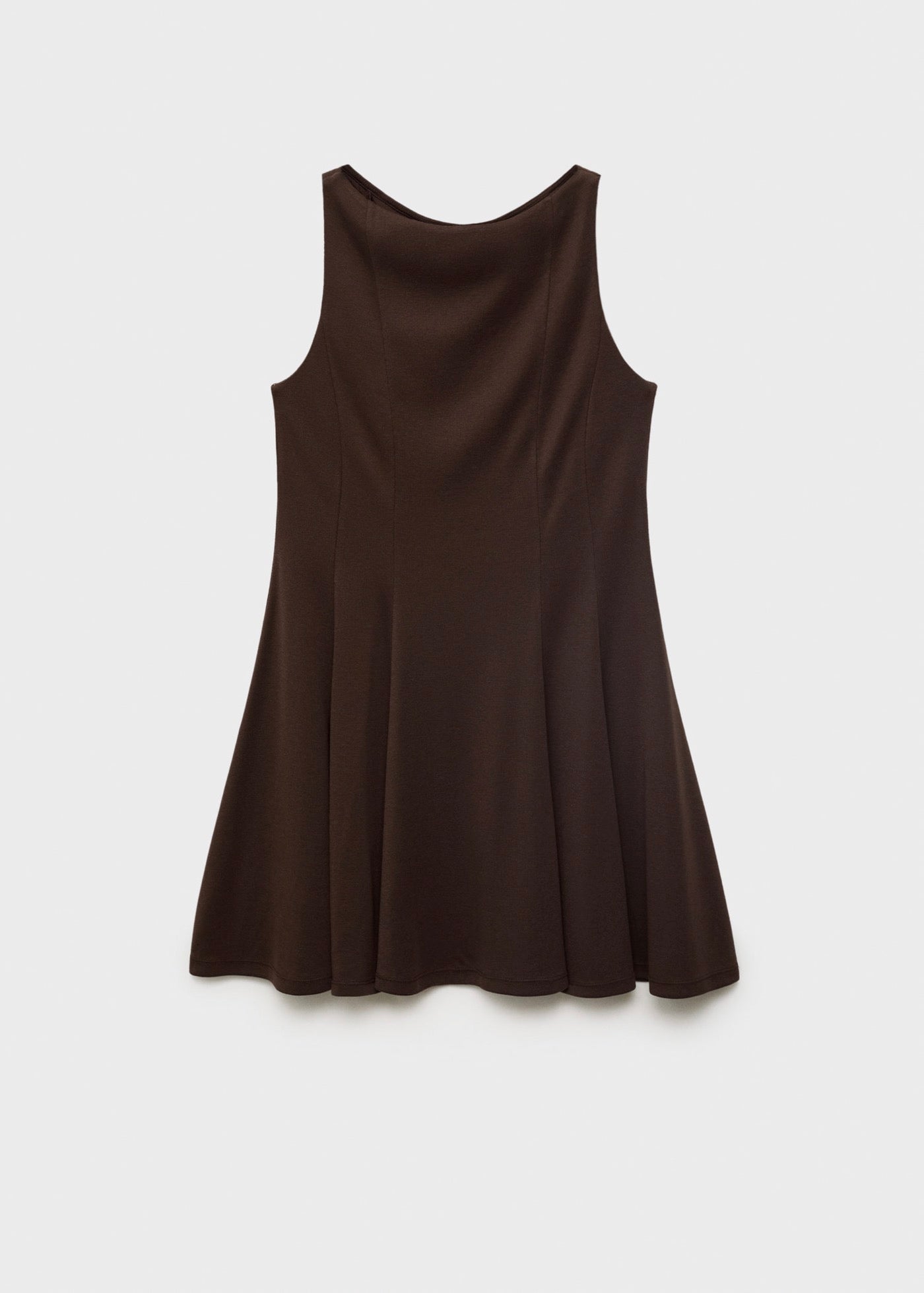 Robe Plissée Et Évasée