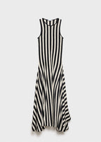 Robe En Maille Bas Asymétrique