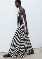 Robe En Maille Bas Asymétrique