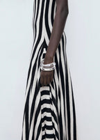 Robe En Maille Bas Asymétrique