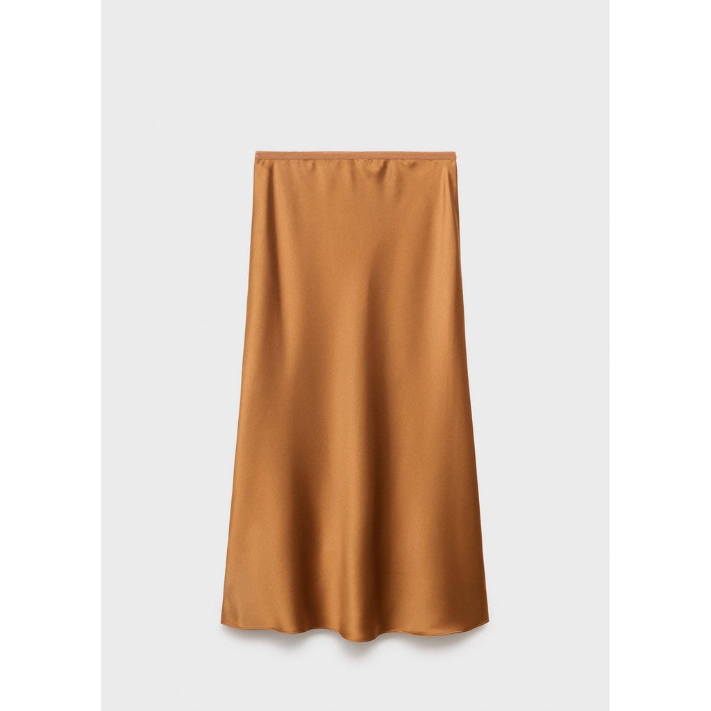 Jupe Midi Satinée