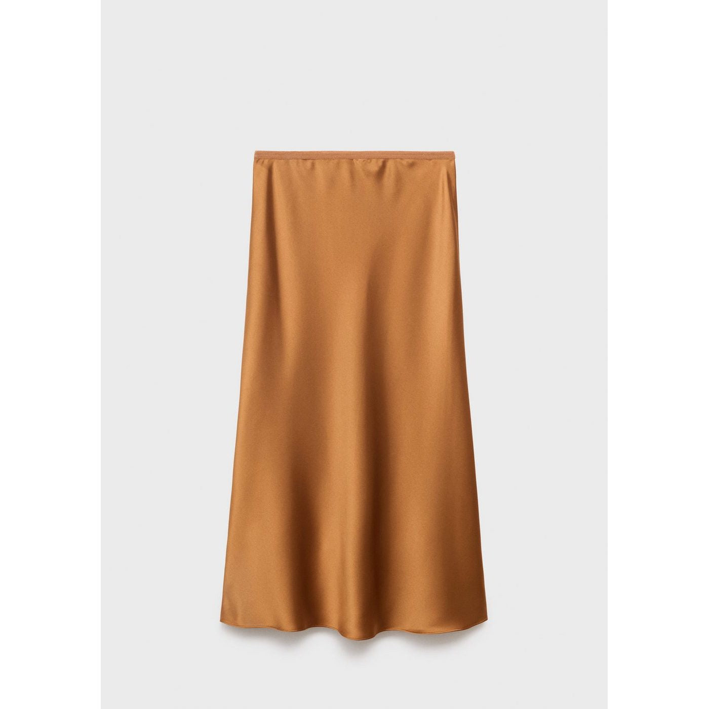 Jupe Midi Satinée