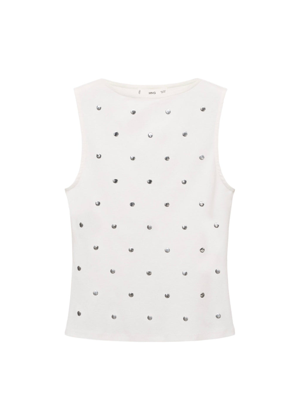 Top En Coton À Clous