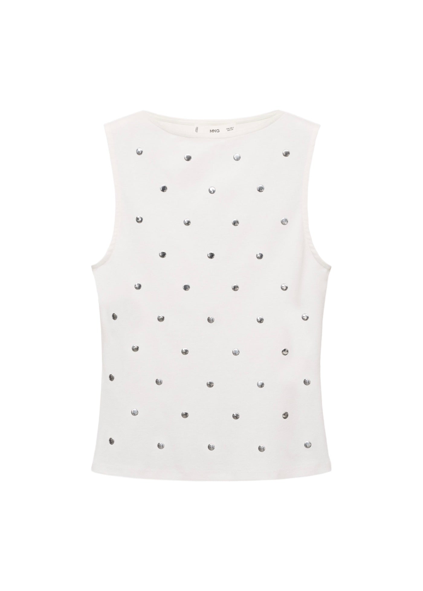 Top En Coton À Clous