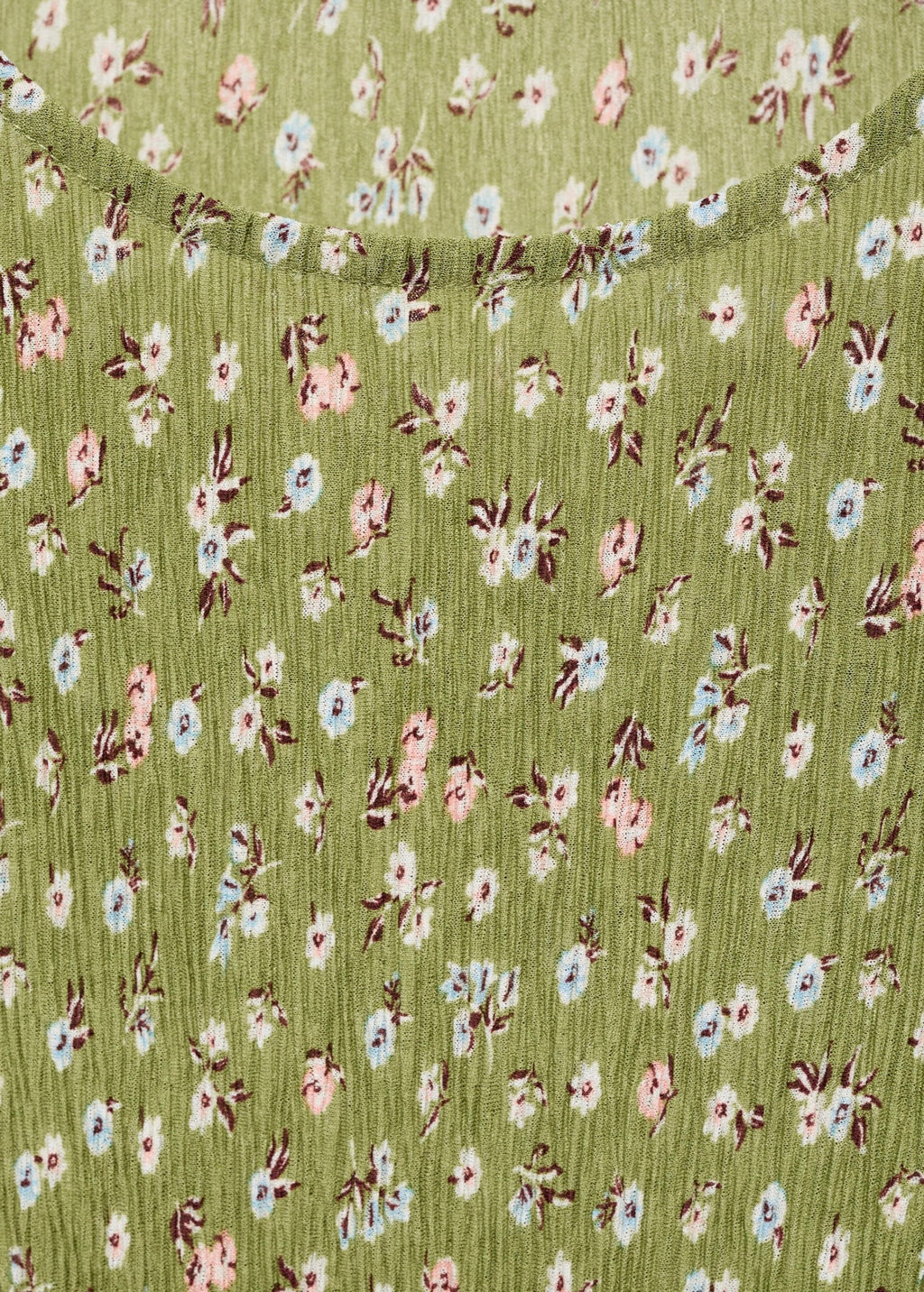 Robe Imprimée Fente Latérale