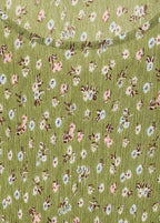 Robe Imprimée Fente Latérale
